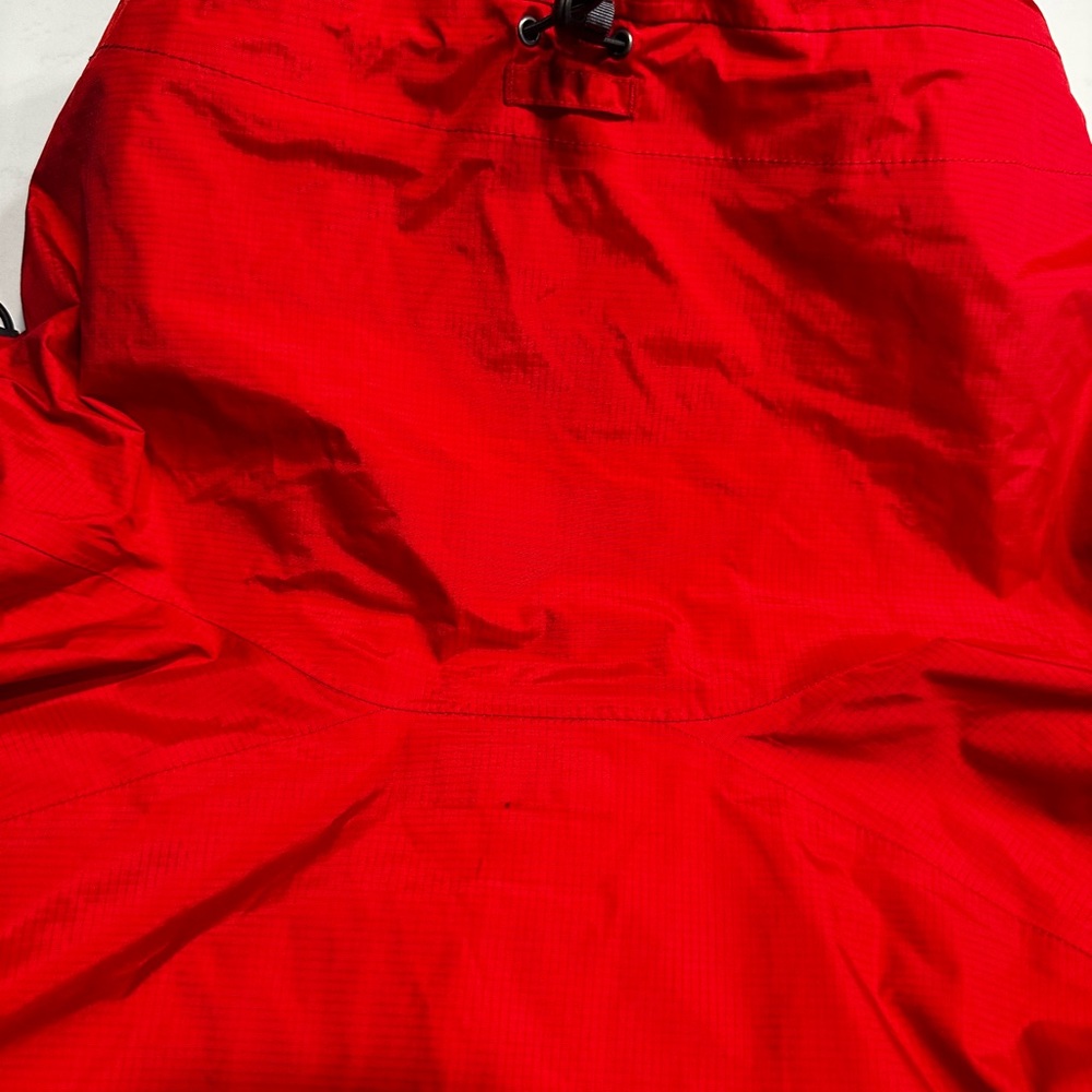 Patagonia Hooded Rain Jacket H2NO Women's XS bright red - Picture 10 of 13